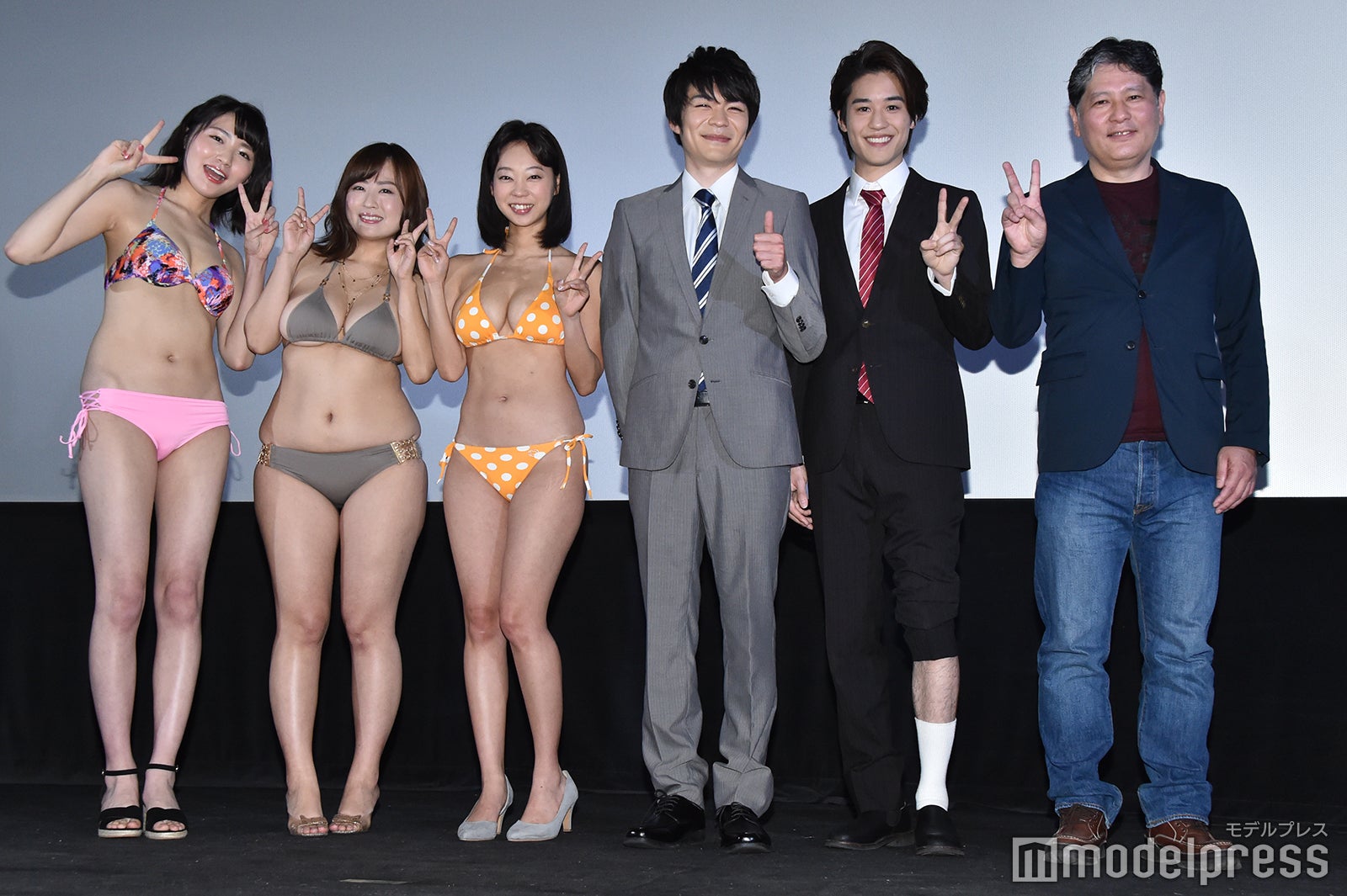 吉田早紀、水樹たま、青山ひかる、佐々木道成、石田隼、近藤俊明監督 （C）モデルプレス