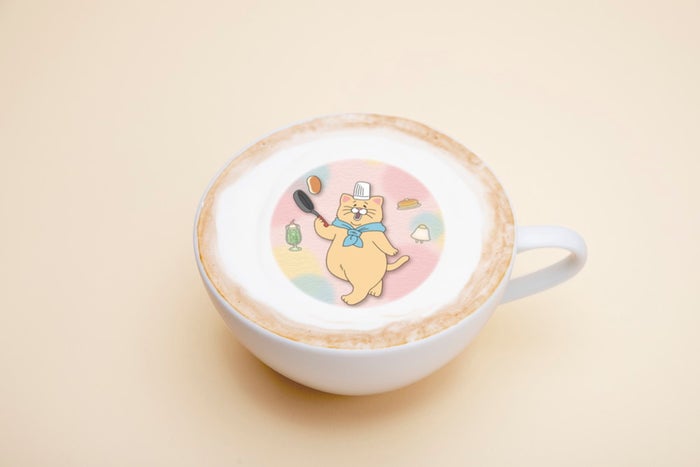 ホットラテ790円(C)キューライス