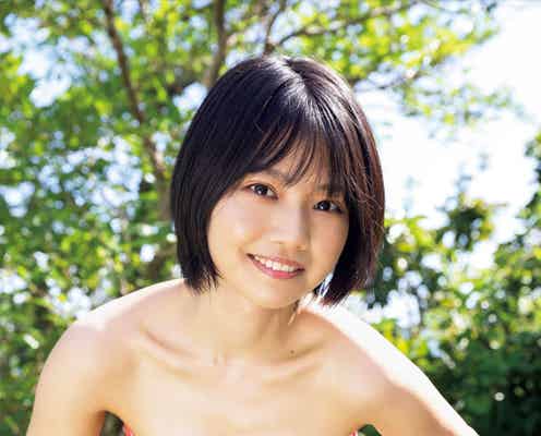 「ミス週刊少年マガジン2019」夏目綾、たわわバストで悩殺 水着で弾ける美ボディ