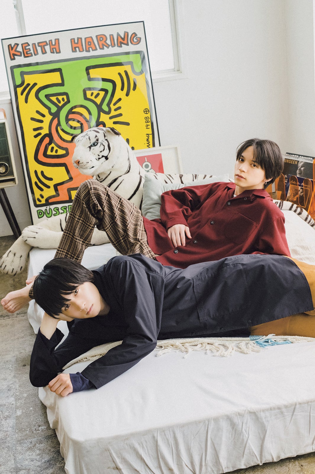 荒牧慶彦＆北村諒／「ViVi」 11月号（2019年9月21日発売、講談社）より／提供画像