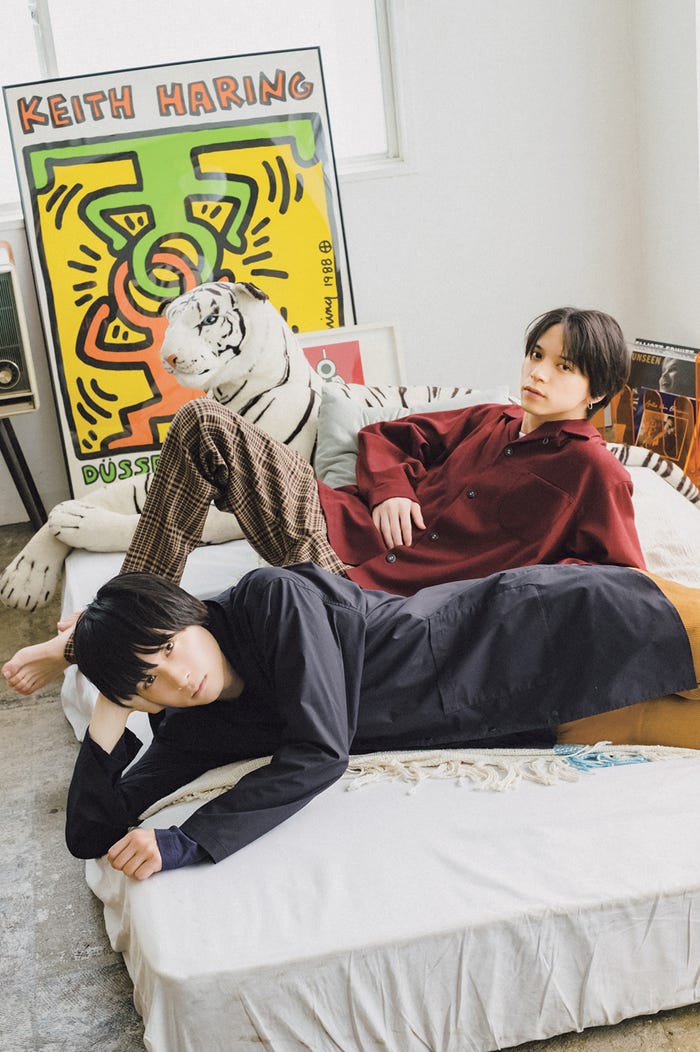 荒牧慶彦&北村諒/「ViVi」 11月号(2019年9月21日発売、講談社)より/提供画像