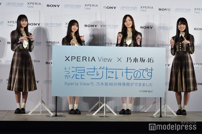 遠藤さくら、齋藤飛鳥、梅澤美波、賀喜遥香 (C)モデルプレス