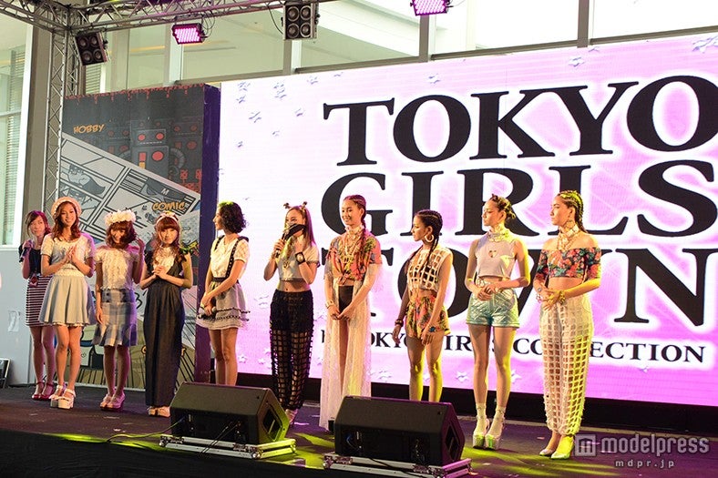 「TOKYO GIRLS TOWN（通称：TGT）」の模様