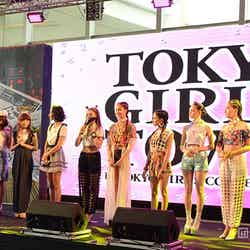「TOKYO GIRLS TOWN（通称：TGT）」の模様