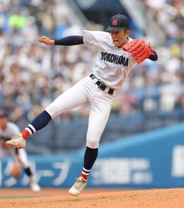 横浜が慶応にリベンジで決勝進出！プロ注目の織田翔希が最速157キロ圧巻無安打投球 継投ノーヒットノーランの快挙逃すも4季連続の甲子園へあと1勝