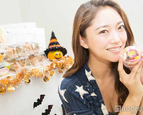 ハロウィンが待ちきれない!フレッシュフルーツに人気モデルも夢中