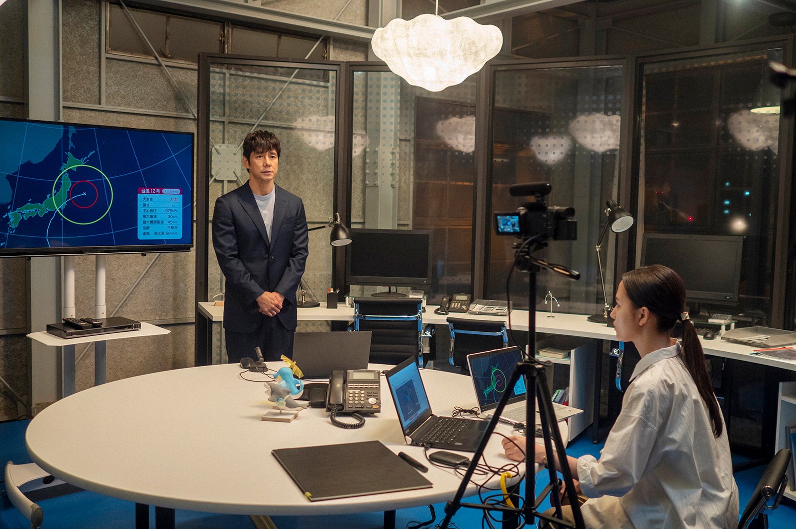 西島秀俊、清原果耶 （C）NHK