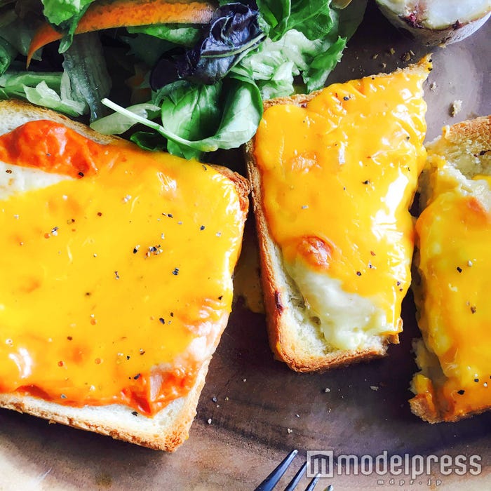 濃厚トーストにうっとり/画像提供:柏原歩