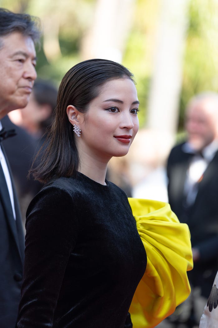 広瀬すず/カンヌ映画祭レッドカーペットより(C)Kazuko Wakayama