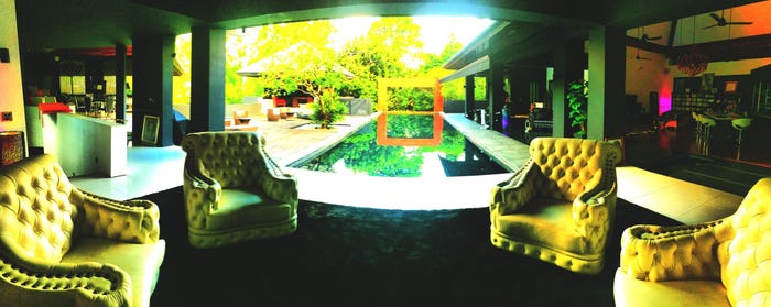 自宅内の様子 (C)ABC朝日放送