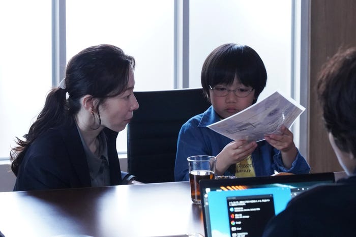 平岩紙、石塚陸翔「ブルーモーメント」第6話より(C)フジテレビ