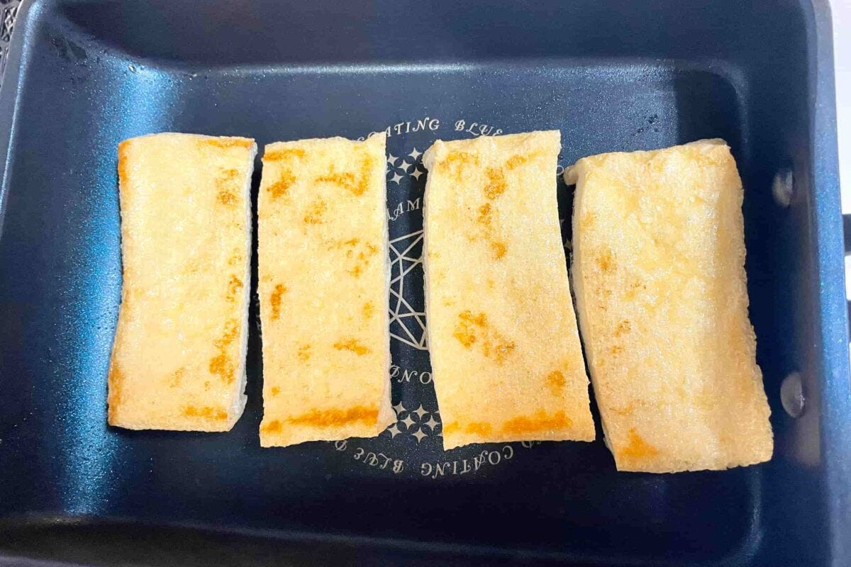 油揚げの生姜焼き