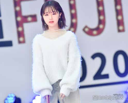 “いま日本の女の子が一番なりたい顔”なえなの、ふわふわニットコーデが可愛い<超 FUJI-Q!2020 ~超十代の秋まつり~>