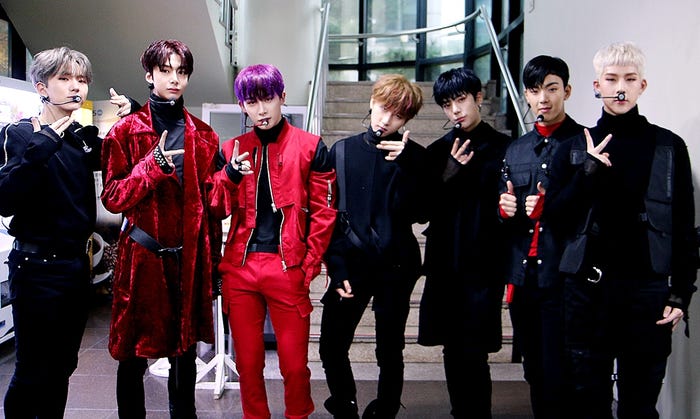 MONSTA X(モンスタ エックス)/11月10日「M countdown」オフショット/提供写真