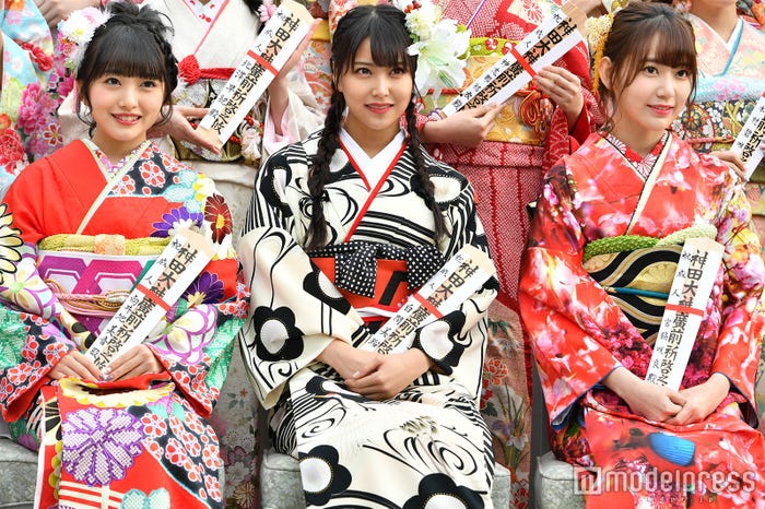 向井地美音、白間美瑠、宮脇咲良 (C)モデルプレス