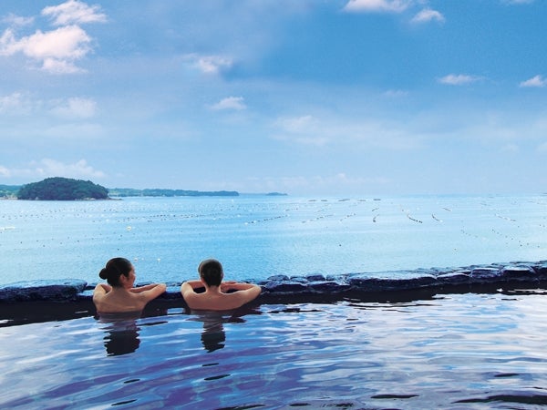 露天風呂／画像提供：南三陸ホテル観洋