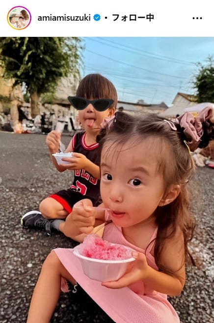 鈴木亜美Instagramより