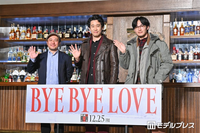 白石和彌監督、大泉洋、松田龍平(C)モデルプレス