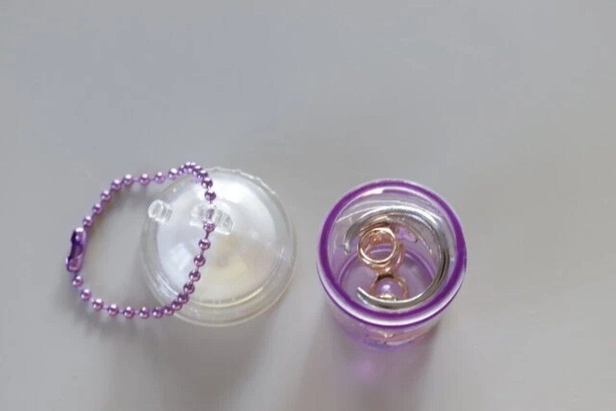 ダイソー　フラッペキーホルダー