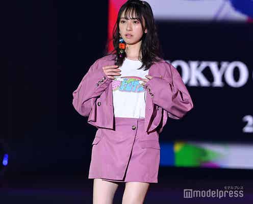 日向坂46金村美玖、スラッと美脚に釘付け<TGC2021 S/S>