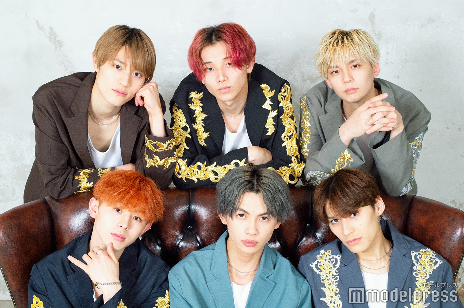 ONE N’ ONLY／（左上から時計回り）KENSHIN、HAYATO、REI、TETTA、NAOYA、EIKU（C）モデルプレス