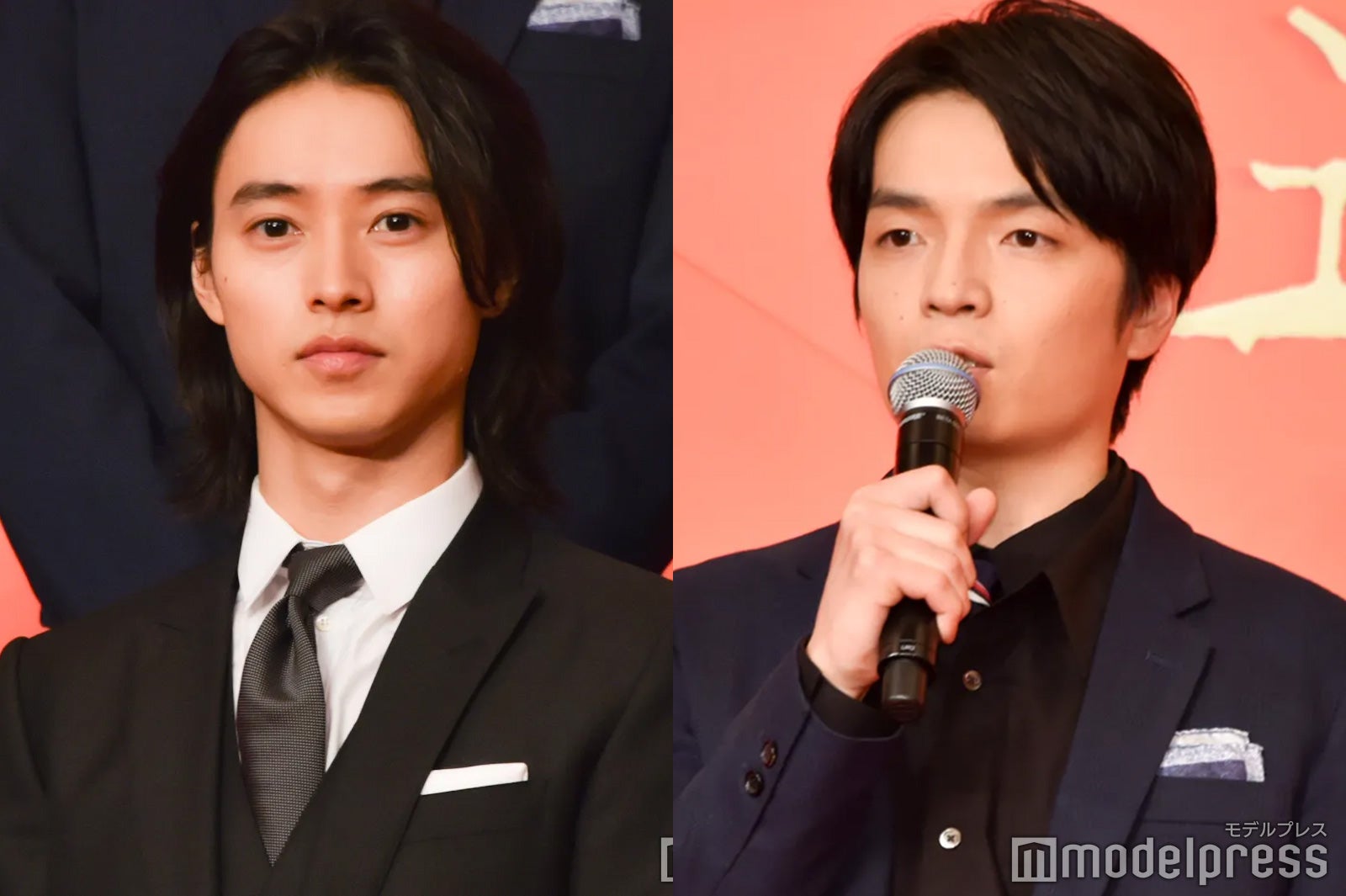 「キングダム2 遥かなる大地へ」完成報告会に出席した山崎賢人、岡山天音 （C）モデルプレス