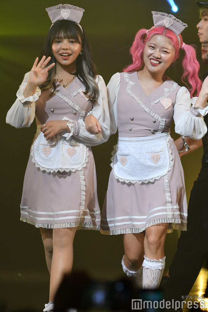 momo haha、あぃりDX(C)モデルプレス