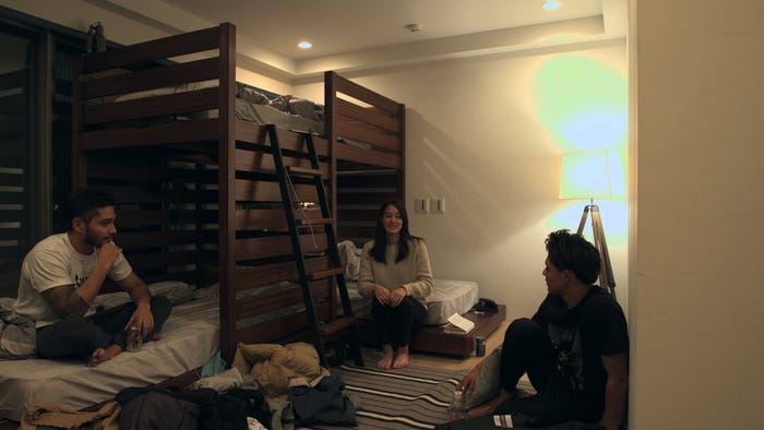 男子部屋を訪ねた美咲『TERRACE HOUSE BOYS & GIRLS IN THE CITY』30th WEEK(C)フジテレビ/イースト・エンタテインメント