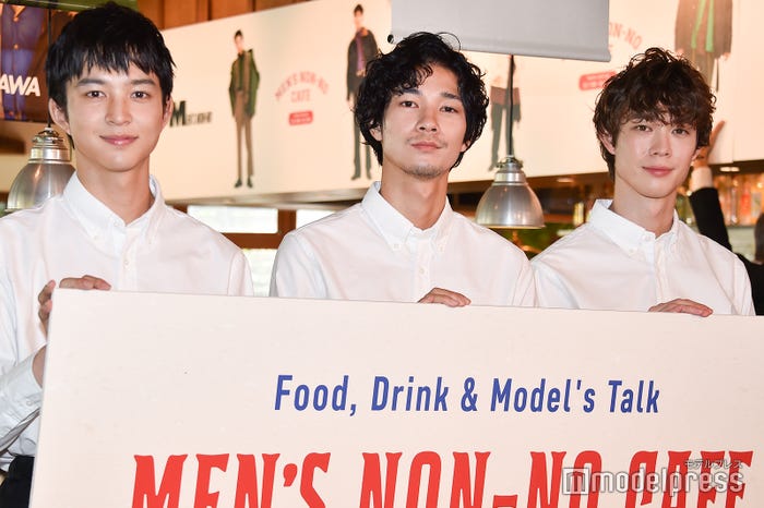 鈴木仁、清原翔、宮沢氷魚 (C)モデルプレス