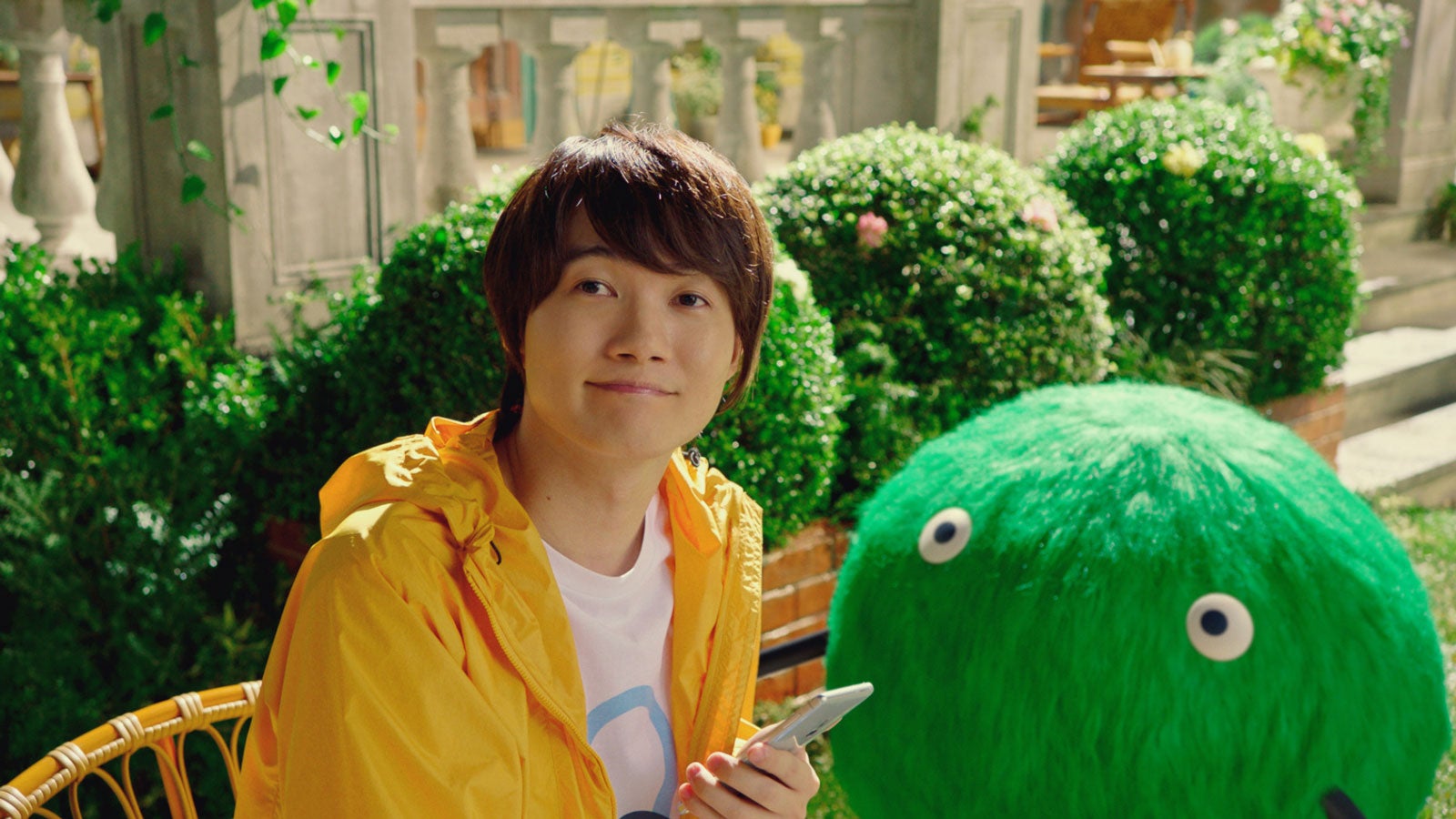 神木隆之介／新TVCM「神木さん西野さんのなぞって検索」篇より（提供写真）