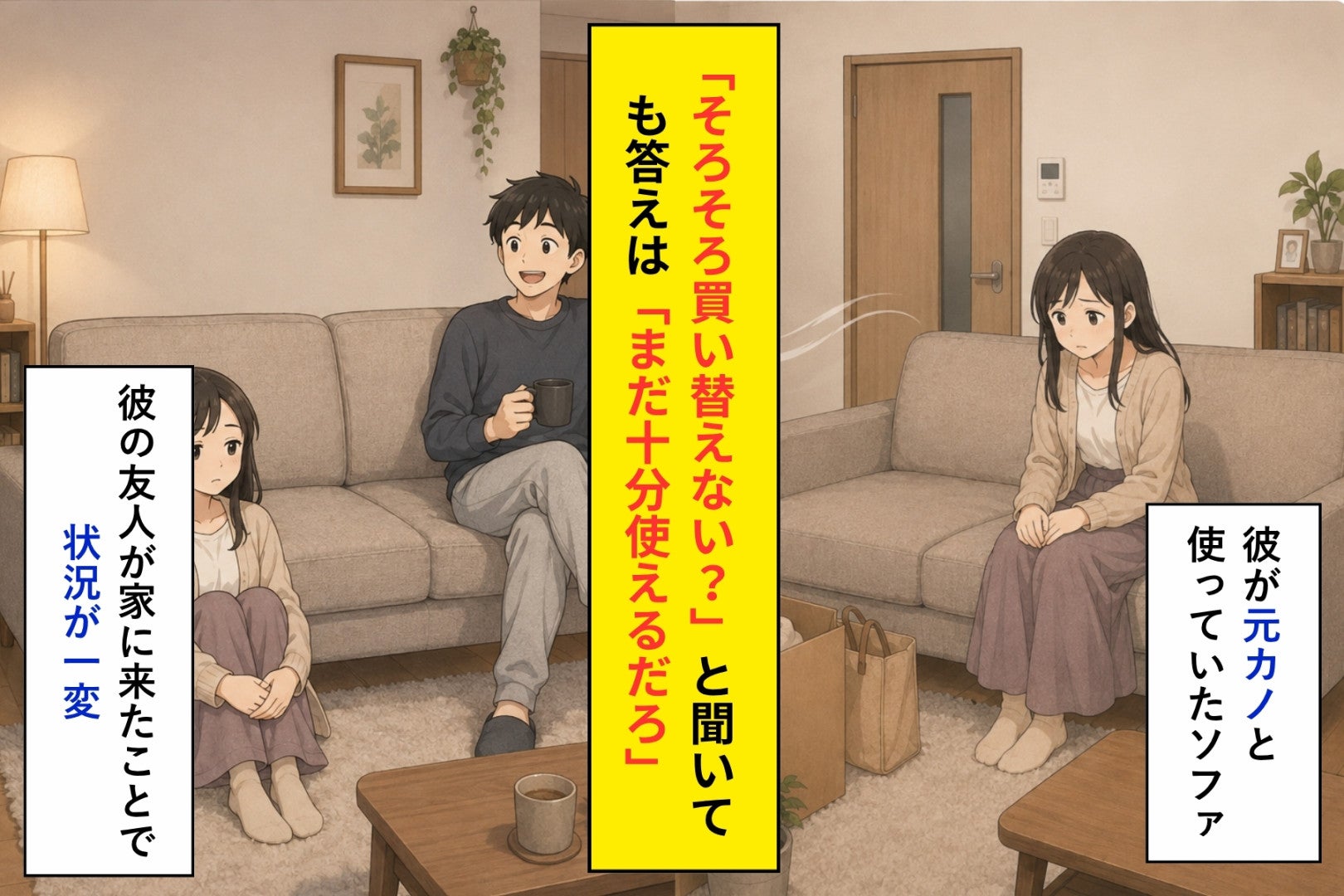 私が床に座り続けた３カ月。「そろそろ買い替えない？」は値段の話ではありません