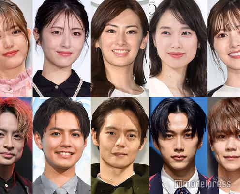 北川景子・戸田恵梨香・窪田正孝・INI藤牧京介・池崎理人…8月生まれの豪華芸能人