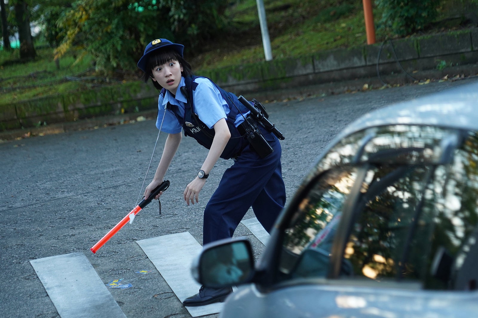 永野芽郁 「ハコヅメ～たたかう！交番女子～」第6話より（C）日本テレビ