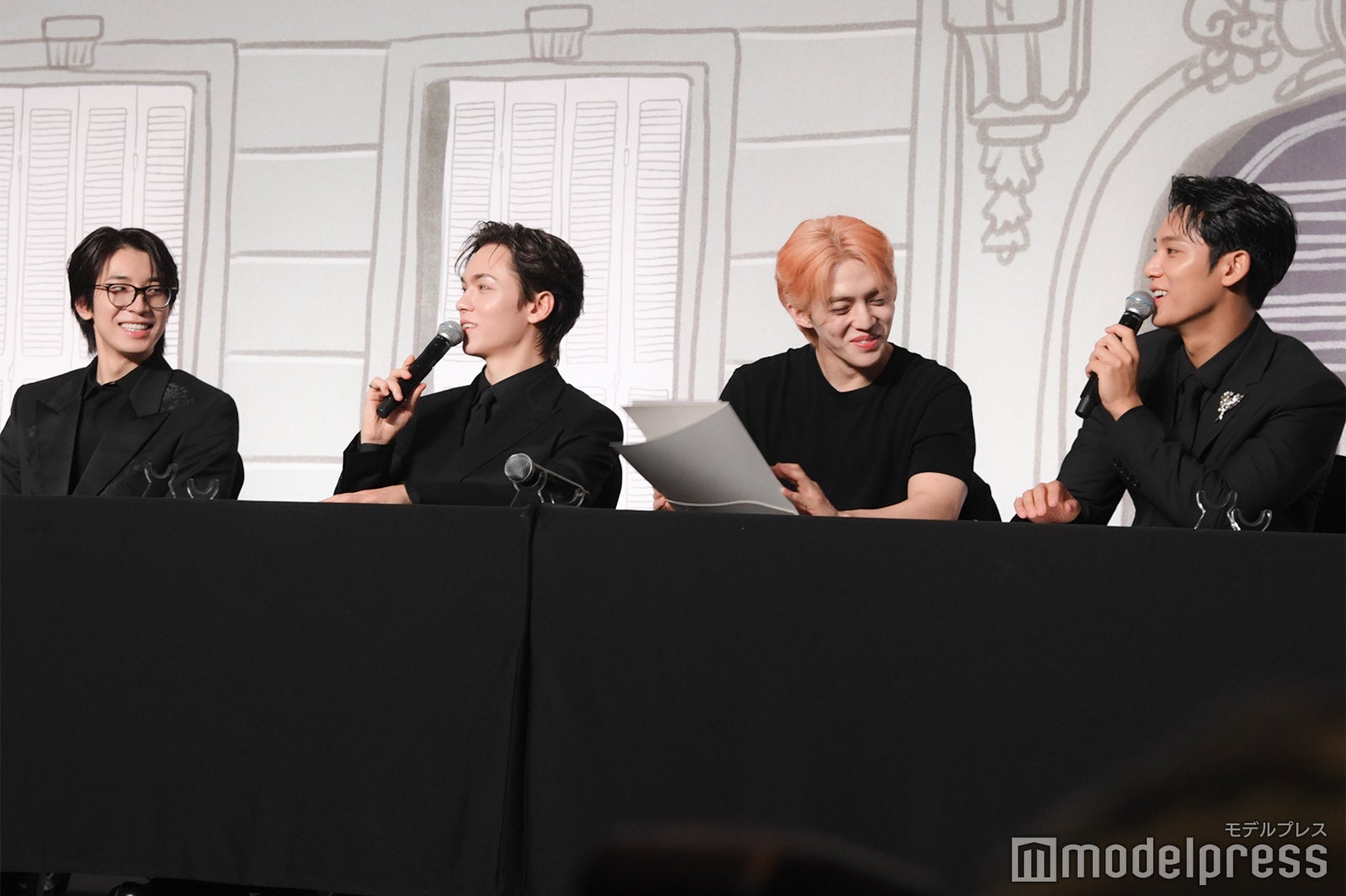 WONWOO（ウォヌ）、VERNON（バーノン）、S.COUPS（エスクプス）、MINGYU（ミンギュ）（C）モデルプレス