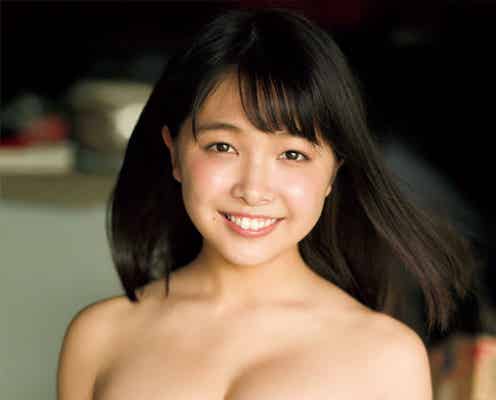 ミスヤングマガジン寺本莉緒、谷間くっきり美ボディ開放