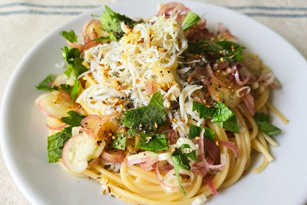 しらすパスタ