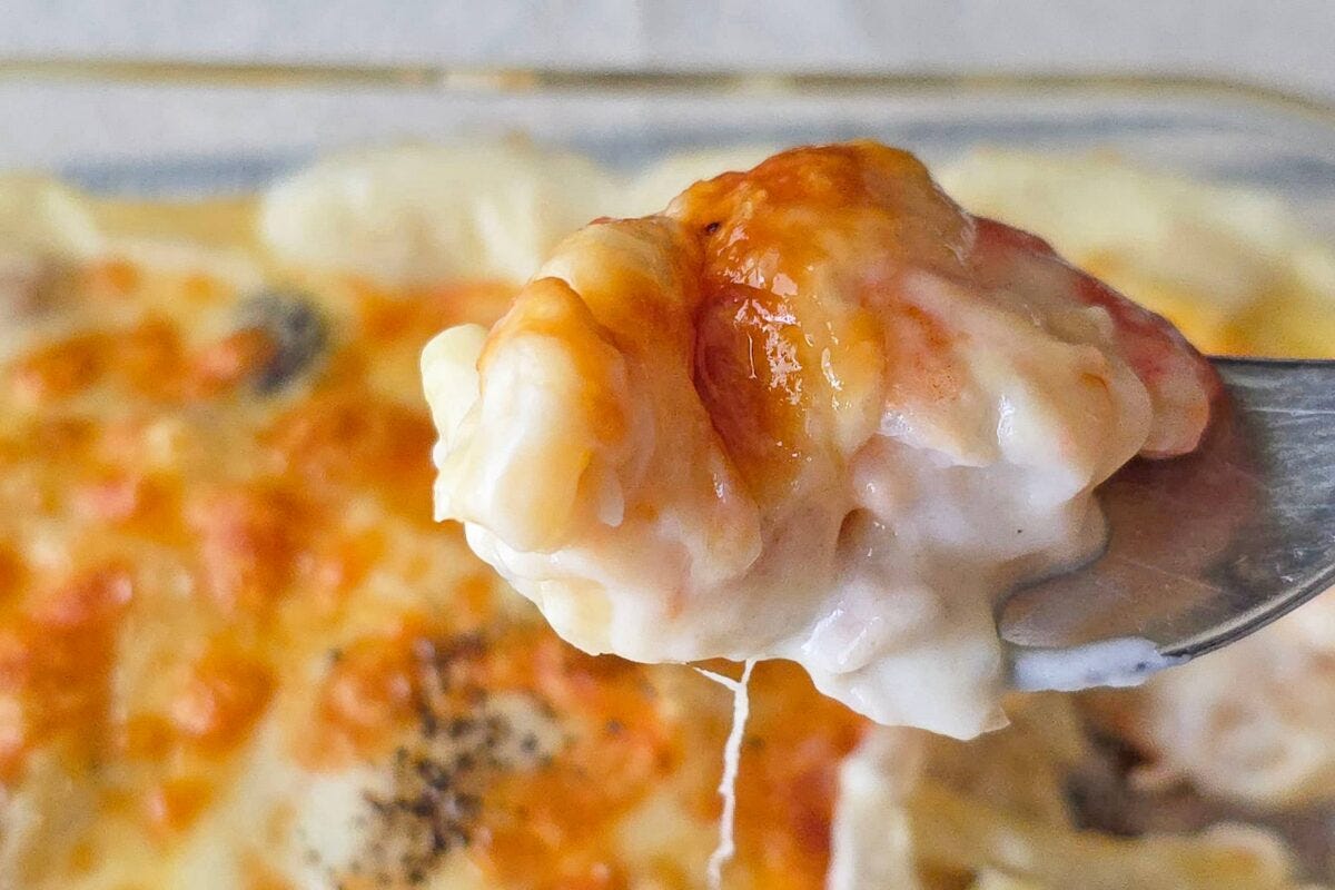 マカロニグラタン・実食