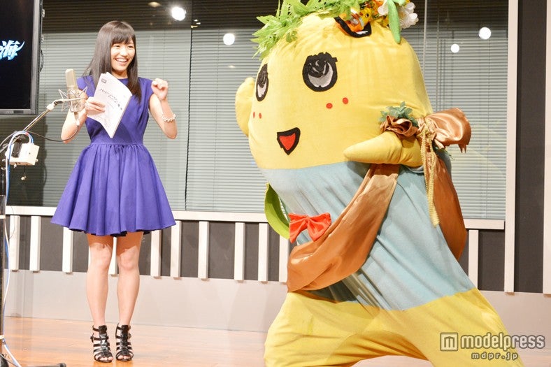 渡辺麻友とふなっしー