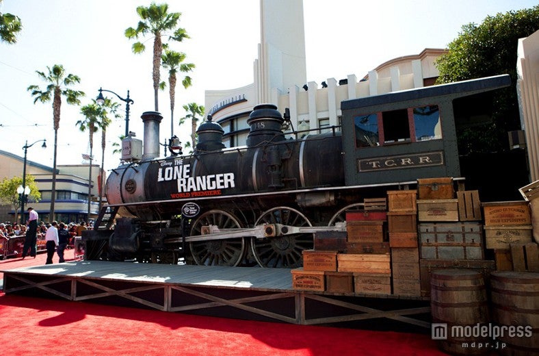 映画「ローン・レンジャー」ワールドプレミアの様子