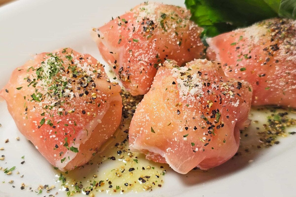 生ハムポテサラ・完成