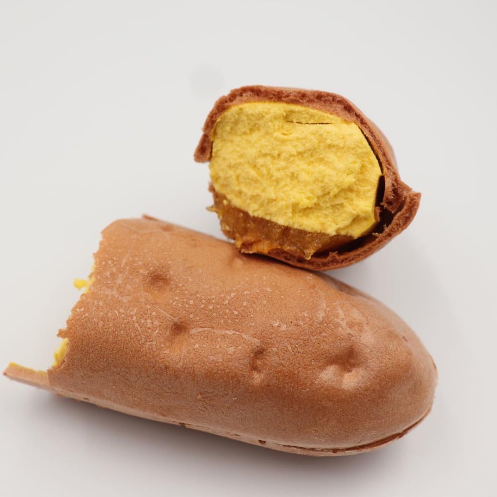 安納芋もなかアイス