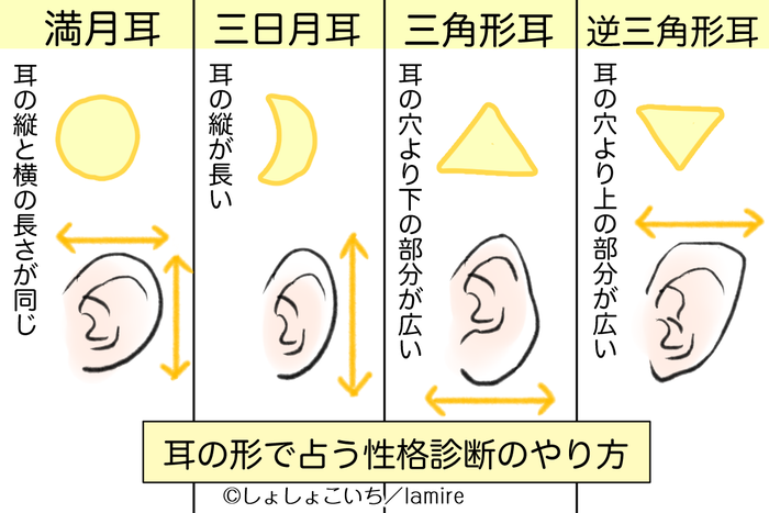 パーツ診断 私の耳はお金持ち 耳の形で分かる性格 モデルプレス