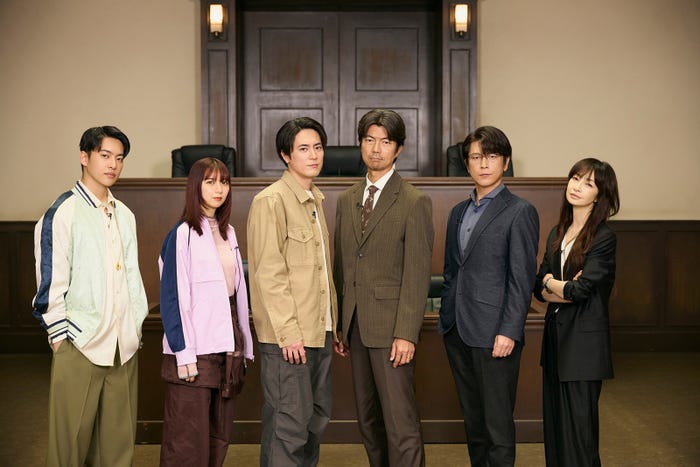 三山凌輝、上白石萌歌、間宮祥太朗、仲村トオル、及川光博、りょう「イグナイト -法の無法者-」プレミア座談会(C)TBS