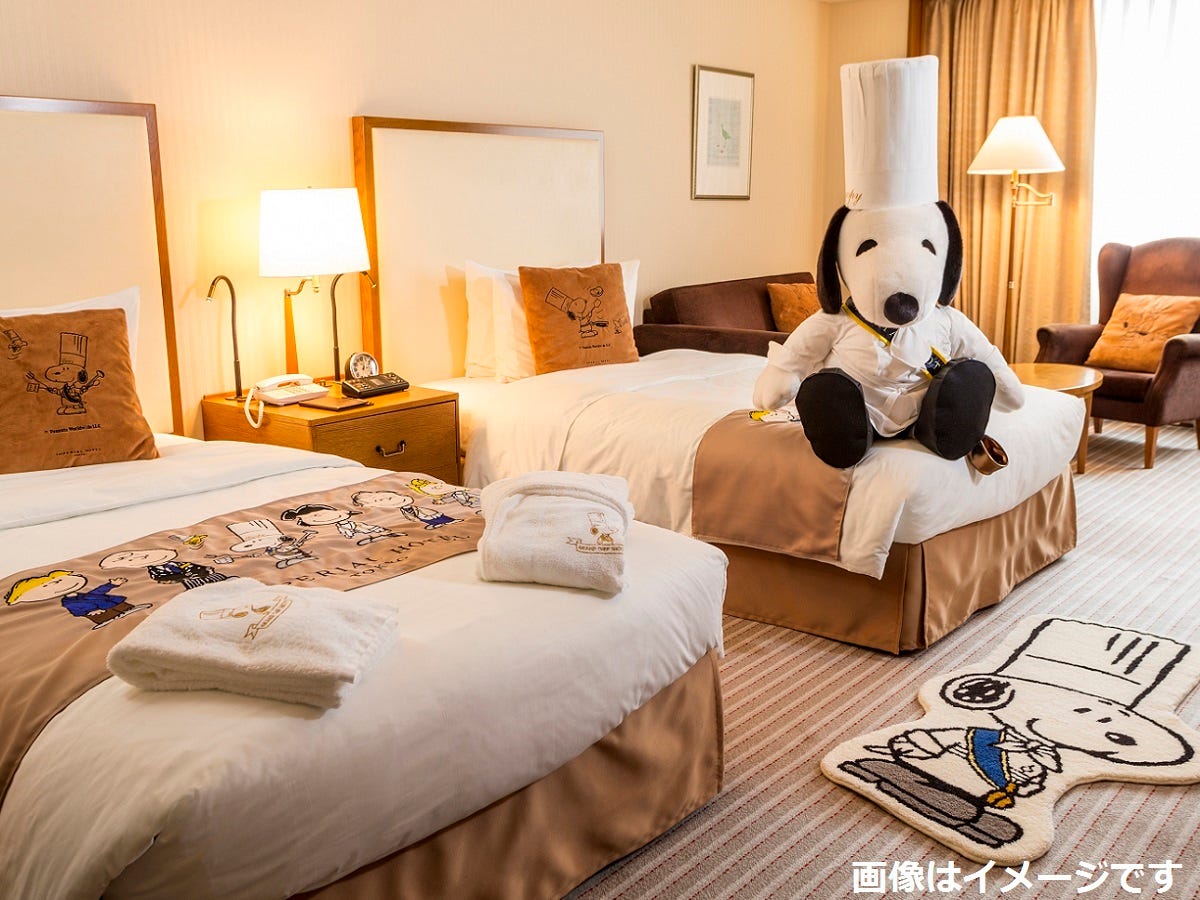 「帝国ホテル 東京」で“料理長スヌーピー”の特別客室やアフタヌーンティー