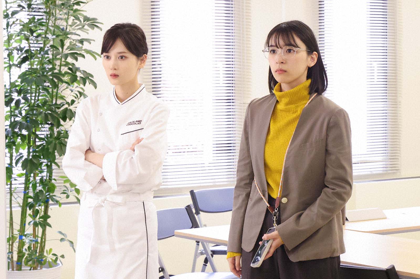 山下美月、鳴海唯「Eye Love You」第5話より（C）TBS／撮影：高橋裕子