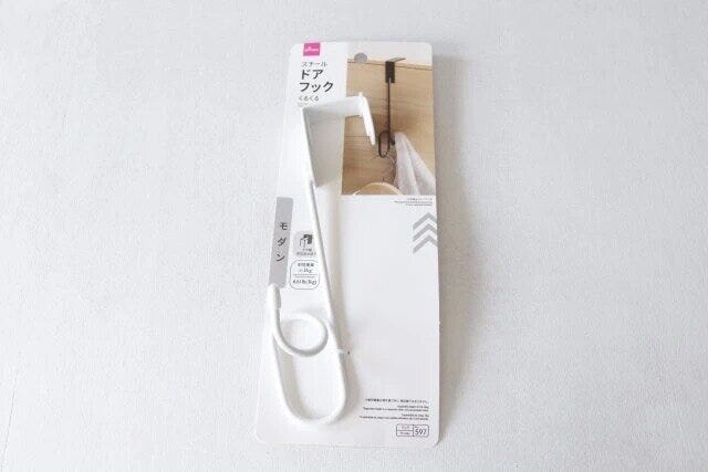 ダイソー ドアフック(くるくる) パッケージ ダイソー ドアフック(くるくる) パッケージ