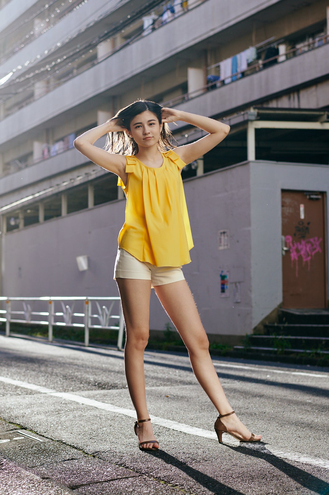 アリアナさくら「週刊文春」より／撮影：熊谷貫（提供写真）