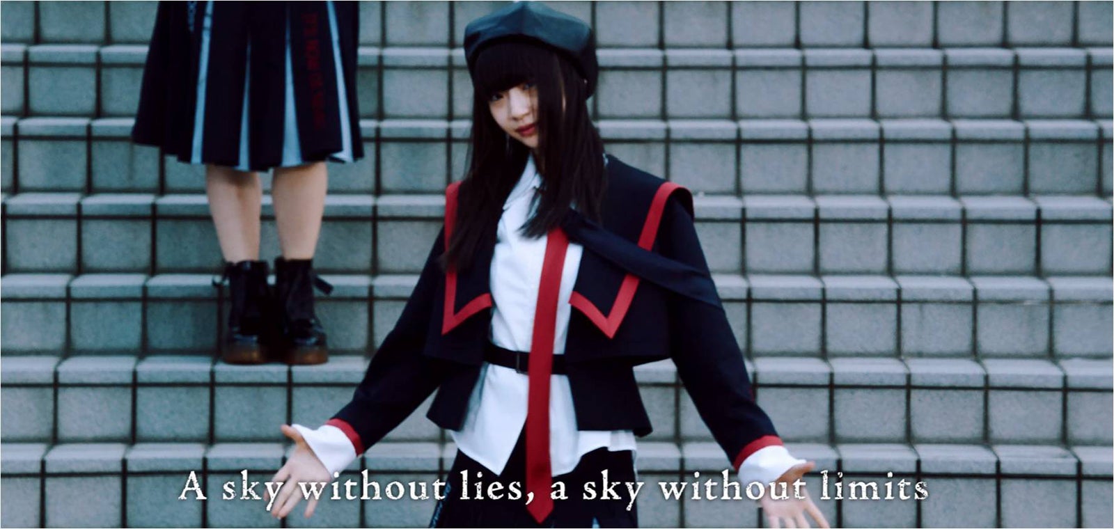 NGT48「世界はどこまで青空なのか？」MVより（C）AKS