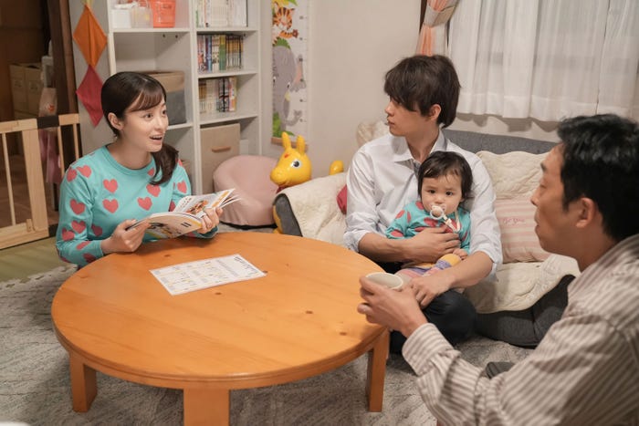橋本環奈、佐野勇斗、北村有起哉「おむすび」第82話(C)NHK