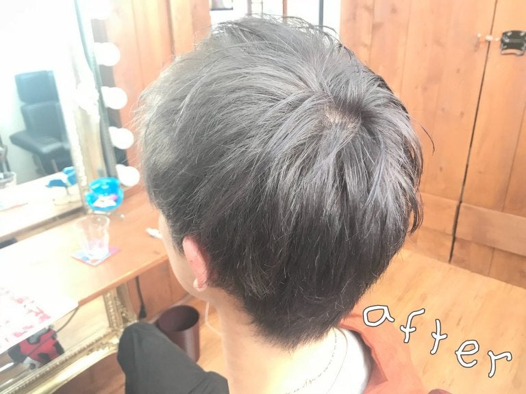 シルバーカラー完成！！